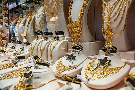 阿联酋迪拜黄金市场
