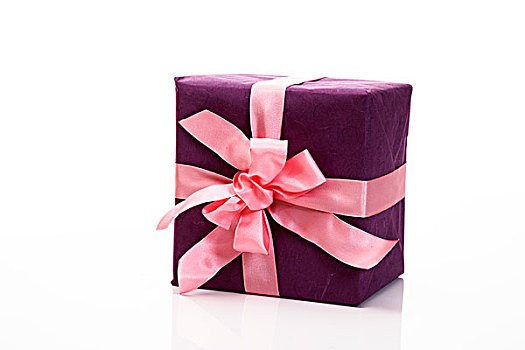 紫色,礼物,粉色,丝带