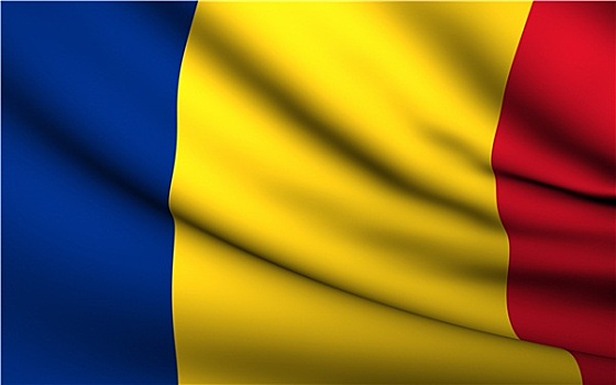 飞,旗帜,罗马尼亚,国家,收集