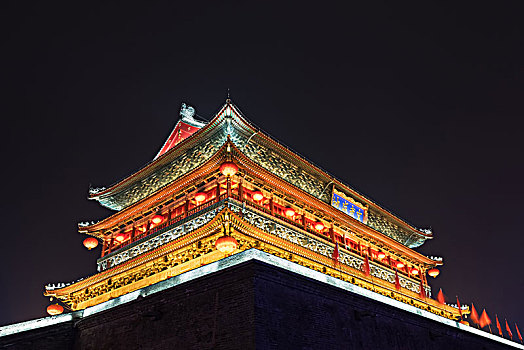 陕西西安钟鼓楼