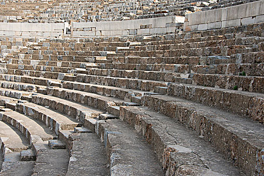 土耳其,库萨达斯,以弗所,剧院,座椅,上方,大幅,尺寸