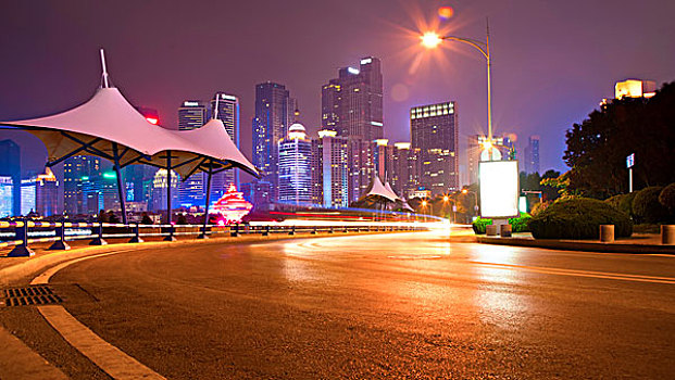 青岛,风景,城市,夜景