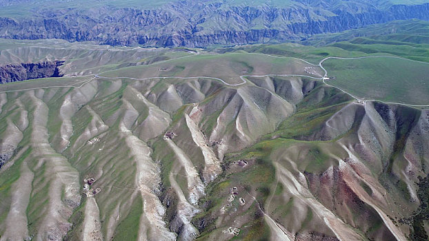 新疆特克斯,喀拉峻天山夷平面美景