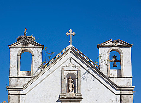 教堂,鸟窝,法若,阿尔加维,葡萄牙,欧洲