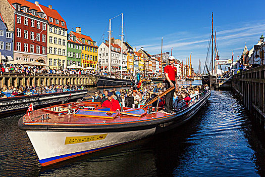 新港,运河,哥本哈根,丹麦,欧洲
