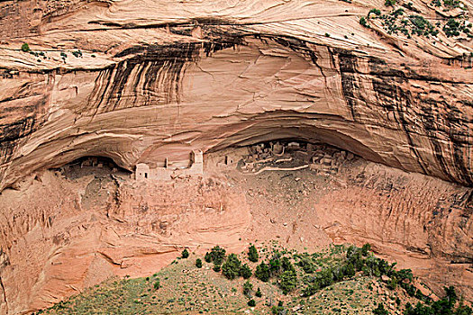 峡谷,亚利桑那,纳瓦霍部落,古老,美洲印地安人,壁屋,遗址