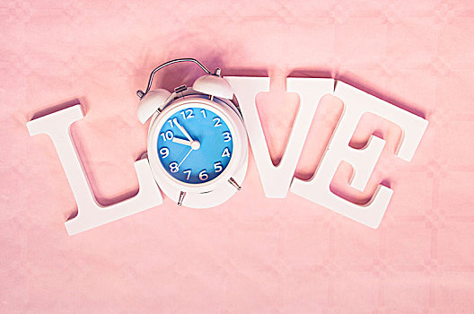 爱情,文字,钟表