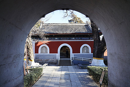 春节期间的全国文保北京万寿寺
