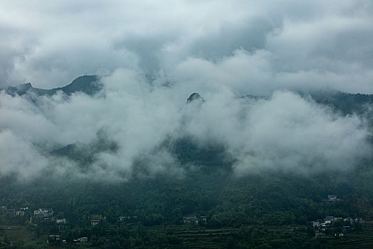 恩施,大山,湖北,山区,云海,云雾,高山,神秘,群山,山峰,鄂西