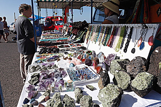 销售,宝石,兰索罗特岛,加纳利群岛,西班牙,欧洲