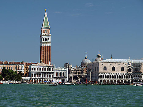 威尼斯,广场,风景,圣马科,运河