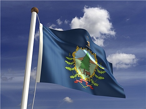 佛蒙特州,旗帜