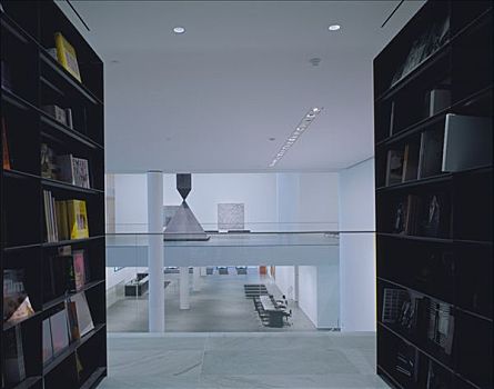 现代艺术博物馆,读,房间,大厅