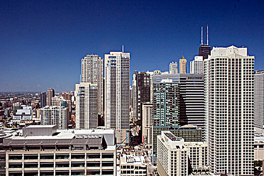 摩天大楼,城市,塔,芝加哥,伊利诺斯,美国