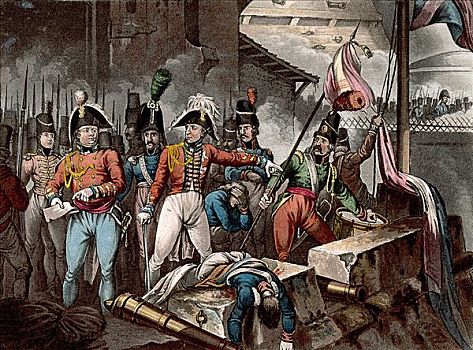 西班牙,半岛战争,1812年,艺术家,石南