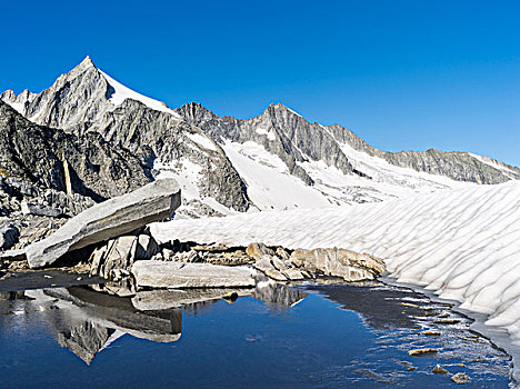 山脉,阿尔卑斯山,国家公园,陶安,奥地利,提洛尔,大幅,尺寸