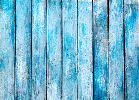 蓝色,涂绘,低劣,木头,纹理