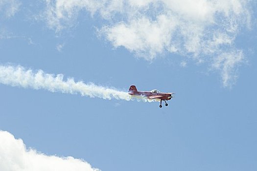 飞机,特技飞行,空中,表演,奥林匹亚,华盛顿,美国