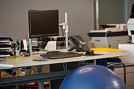 健身球,书桌,办公室