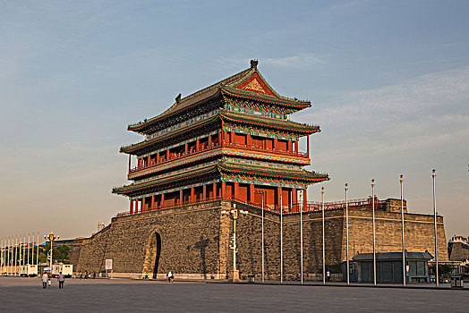 中国,北京,城市,前门
