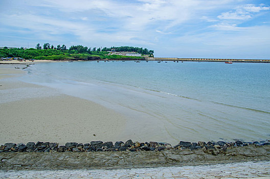 海岛,海堤,大海,砾滩,海塘,海岸,水岸,滨水地区,水系,堤坝,码头,港口,天际线,海水,海平面,海,旅游