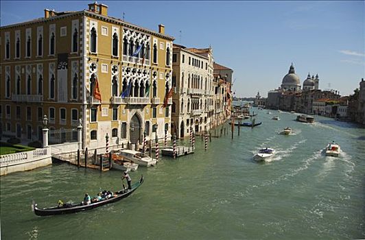 小船,船,大运河,威尼斯,意大利,欧洲