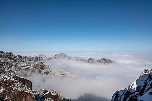 安徽黄山自然风光