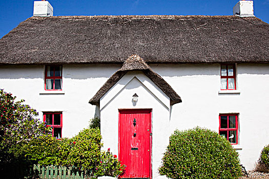 传统,爱尔兰,屋舍,头部,多纳格