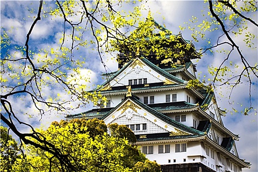 城堡,关西,日本