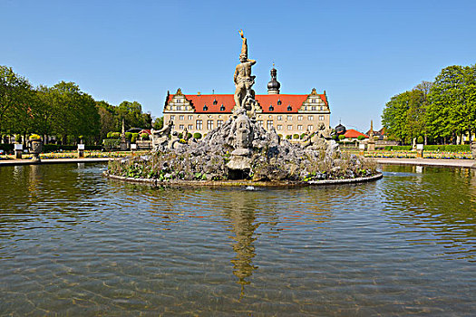 喷泉,巴登符腾堡,德国