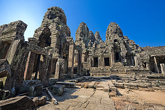 柬埔寨,吴哥,吴哥窟,装饰,世纪,庙宇