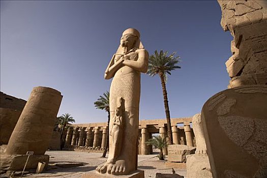 庞然大物,拉美西斯二世,阿蒙神,卡尔纳克神庙,埃及