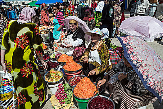 乌兹别克斯坦,撒马尔罕,市场