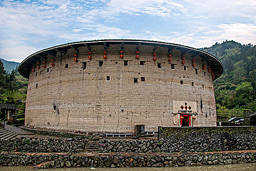 福建漳州南靖土楼,裕昌楼