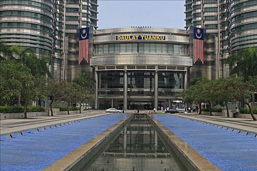 入口,佩重纳斯大厦,塔,吉隆坡,马来西亚