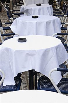 椅子,桌子,餐馆,意大利,里维埃拉,波托菲诺,热那亚,利古里亚