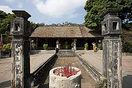 庙宇,干燥,下龙湾,越南,东南亚,亚洲