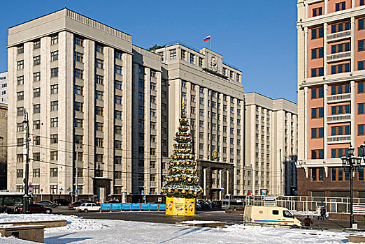 俄罗斯,议会,莫斯科
