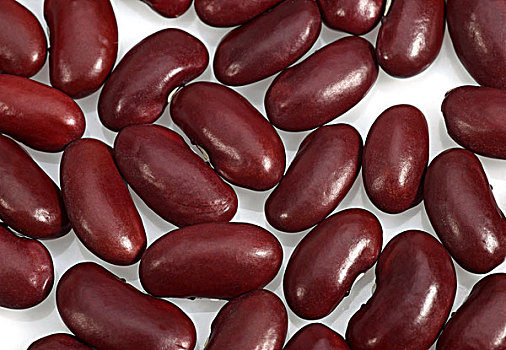 红色,咖啡豆,豆,弄干,干燥,蔬菜,白色背景