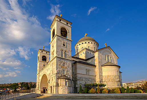塞尔维亚,东正教,大教堂,波德戈里察,黑山,欧洲