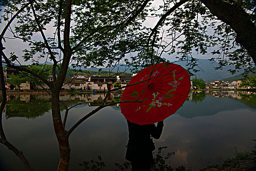 中国画里乡村-宏村