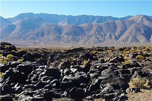 火山岩,加利福尼亚