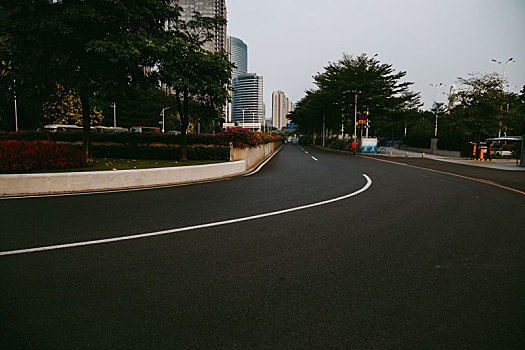 城市马路道路