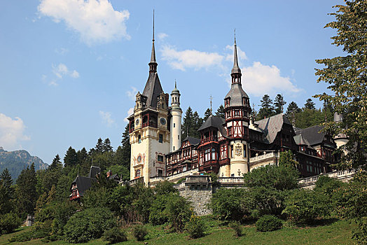 城堡,锡纳亚,罗马尼亚,欧洲