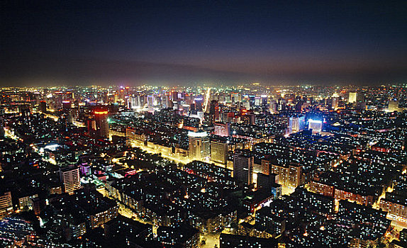 辽宁沈阳城市夜景