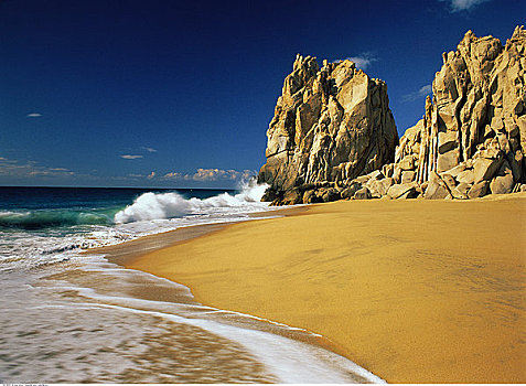 岩石构造,科特斯海,卡波圣卢卡斯,墨西哥
