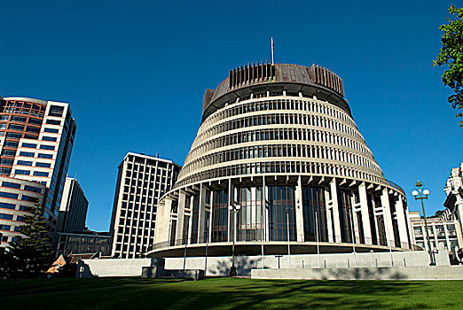 新西兰,惠灵顿,独特,建筑,家,管理人员,办公室,新,议会