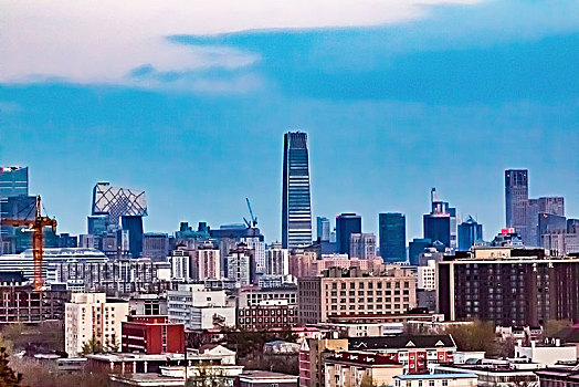 北京市都市建筑景观