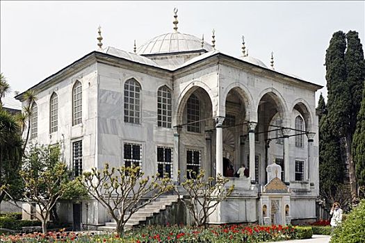 图书馆,大理石,建筑,18世纪,伊斯坦布尔,土耳其