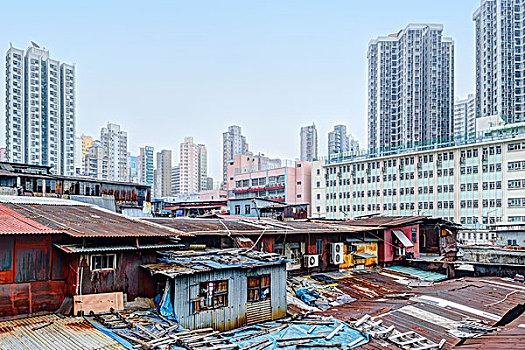 建筑,地区,九龙,香港,中国